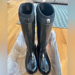 Bogs Black Rider Emboss Boots